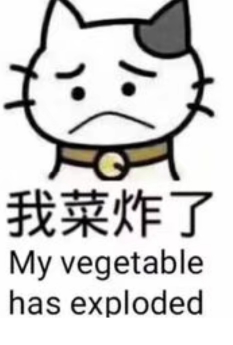 我菜炸了