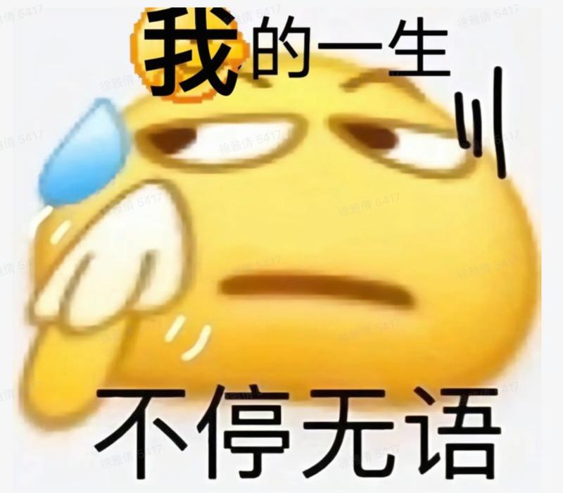 我的一生，不停无语