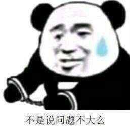熊猫头擦汗