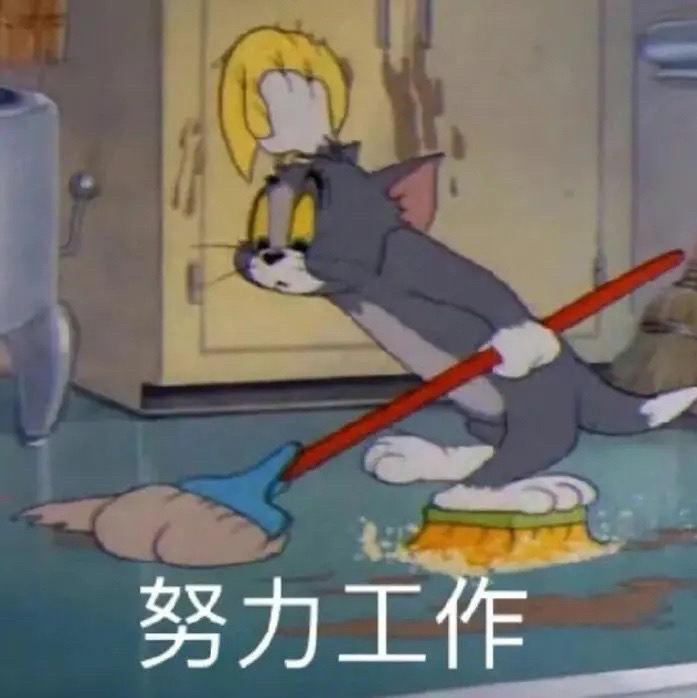 汤姆猫努力工作