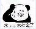 熊猫头社会表情包