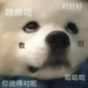 敷衍狗狗