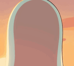 夕阳下的墓碑
