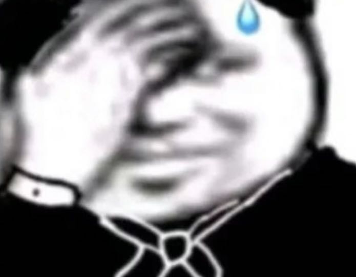 尴尬而不失礼貌的微笑
