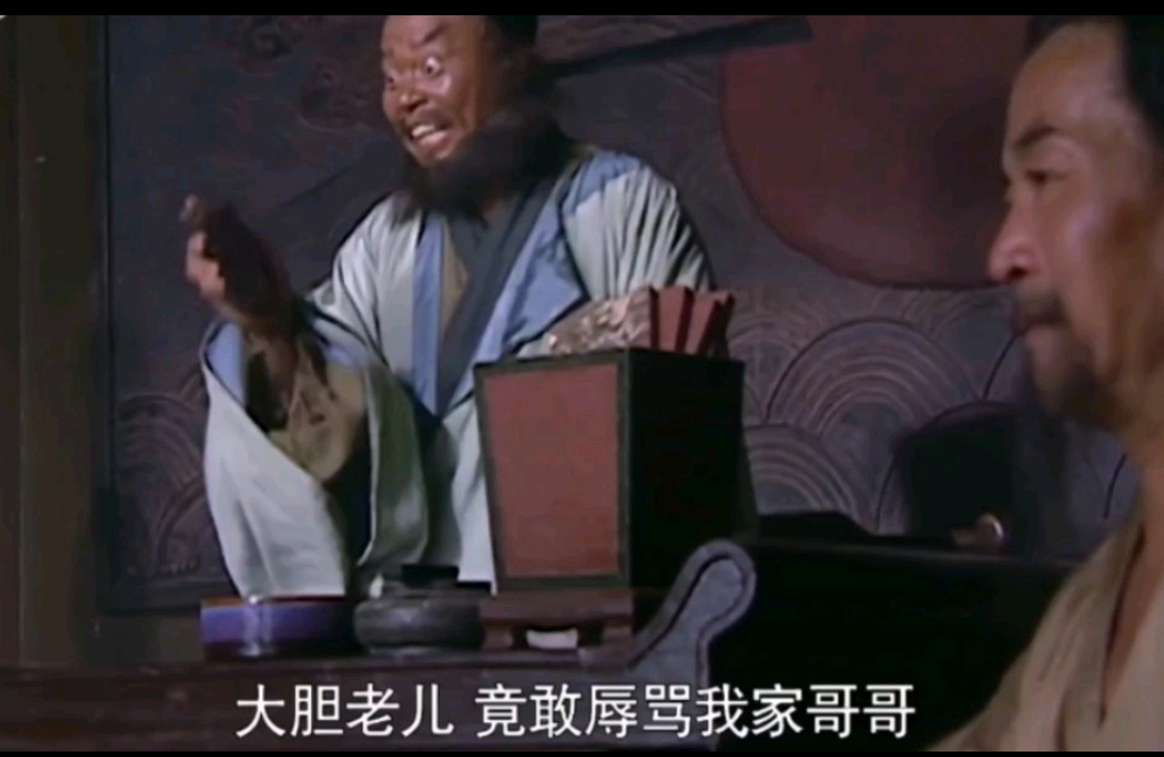 大胆老儿，竟敢辱骂我家哥哥